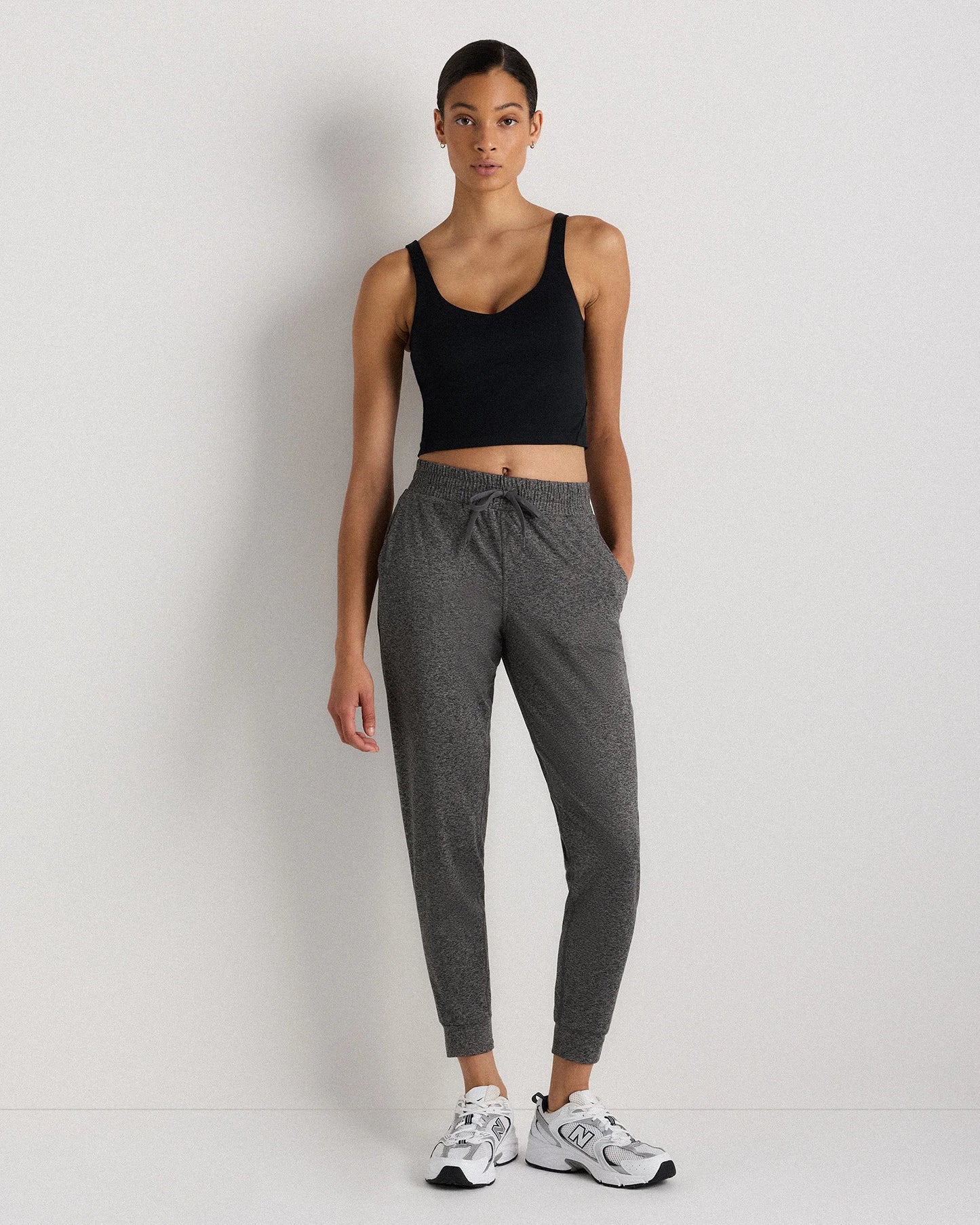Flowknit Mid-Rise Joggers - XXL / Heather Grey