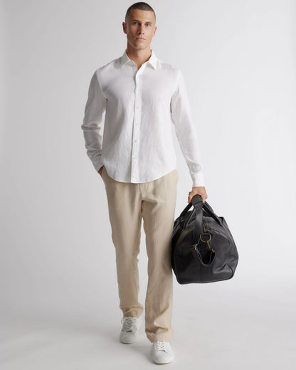 Nappa Leather Duffle Bag - One Size / Dark Brown