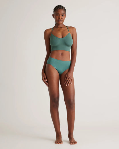 Smoothing Comfort High-Waisted Brief (6-Pack) - XS / Cocoa