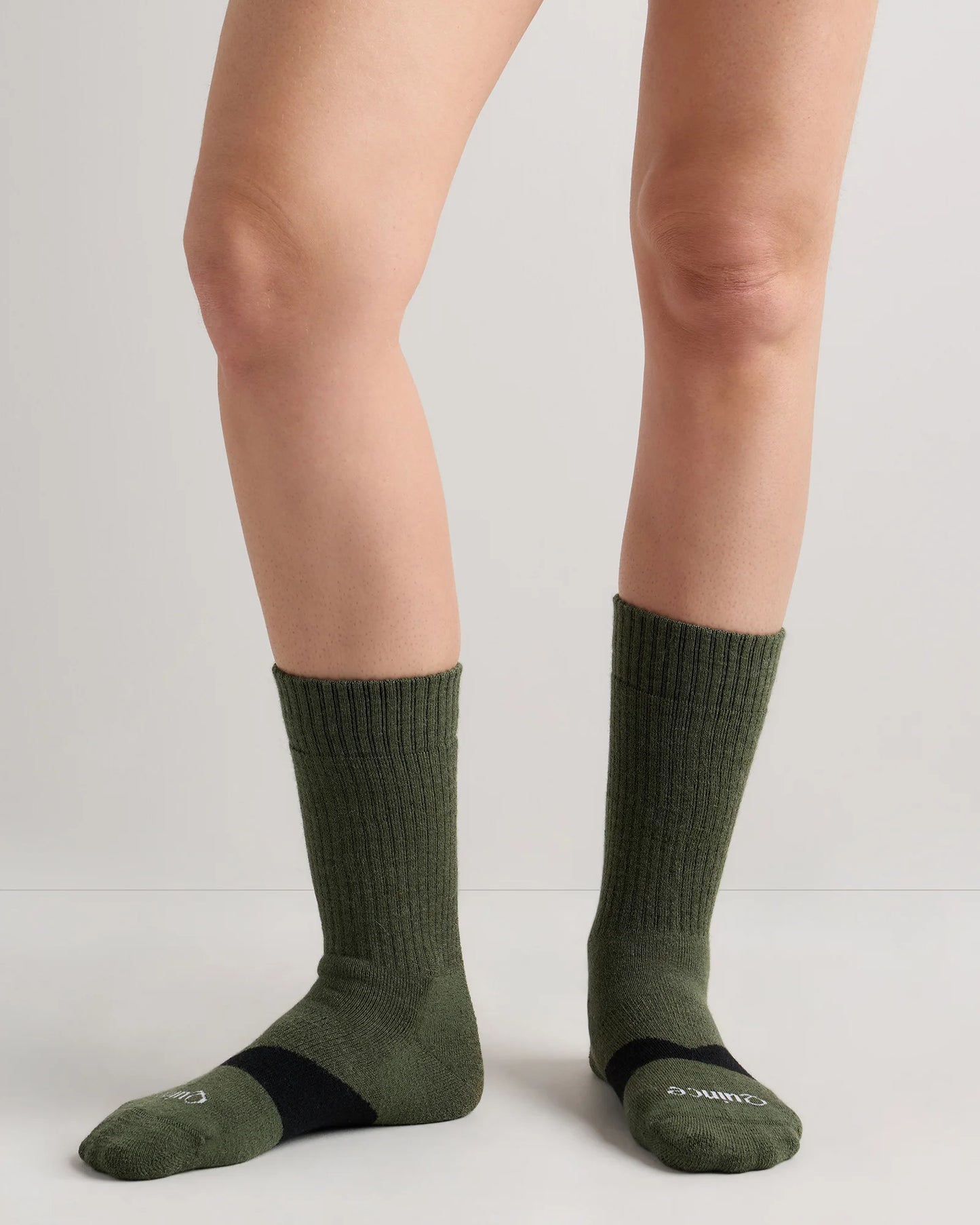 Alpaca Boot Socks (3-Pack) - S / Military Olive