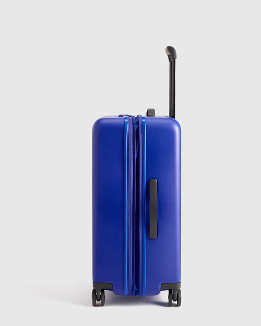 Expandable Medium Check-In Suitcase - One Size / Coastal Cobalt
