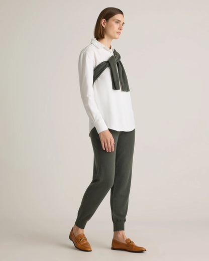 Mongolian Cashmere Sweatpants - XS / Brown