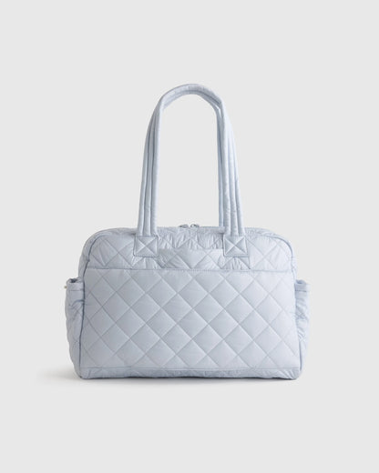 Transit Quilted Duffle Bag - One Size / Taupe Brown