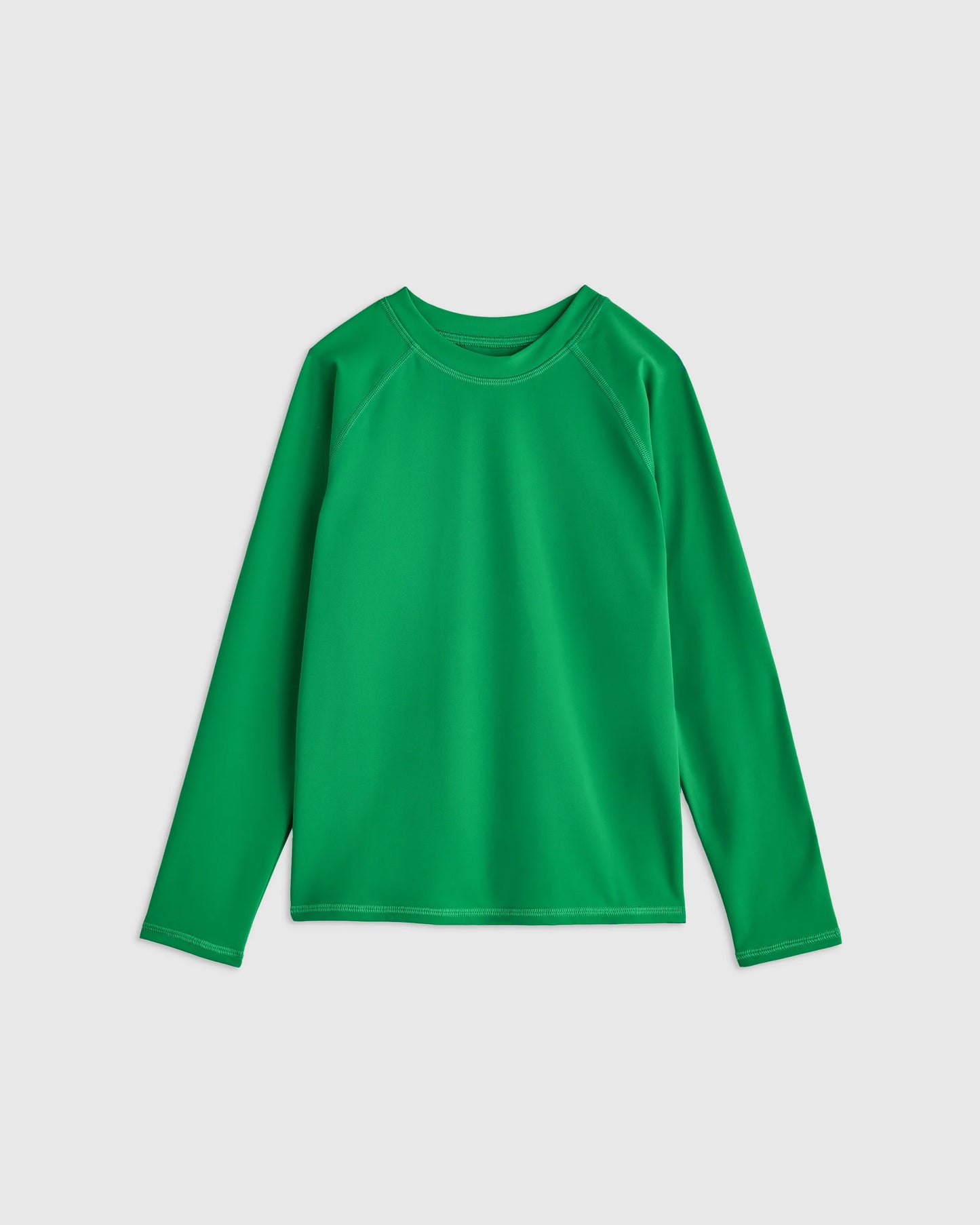 Long Sleeve Raglan Rash Guard - 6 / Island Aqua