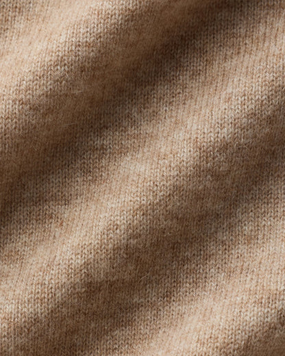 Mongolian Cashmere Turtleneck Sweater - S / Black