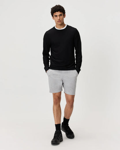 Flowknit Performance Crew Sweatshirt - S / Solid Chalk