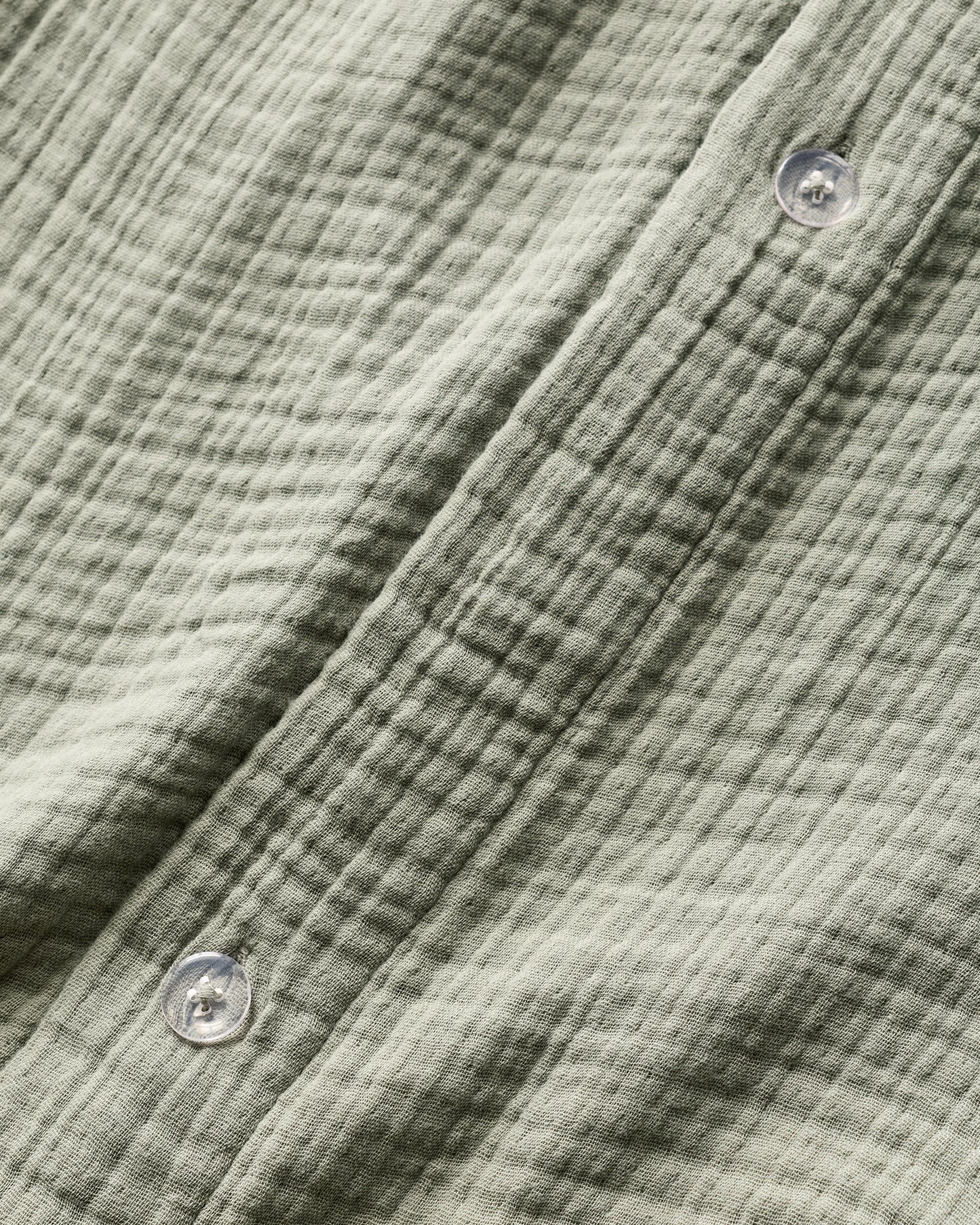 Organic Cotton Gauze Duvet Cover - Twin / Dried Sage