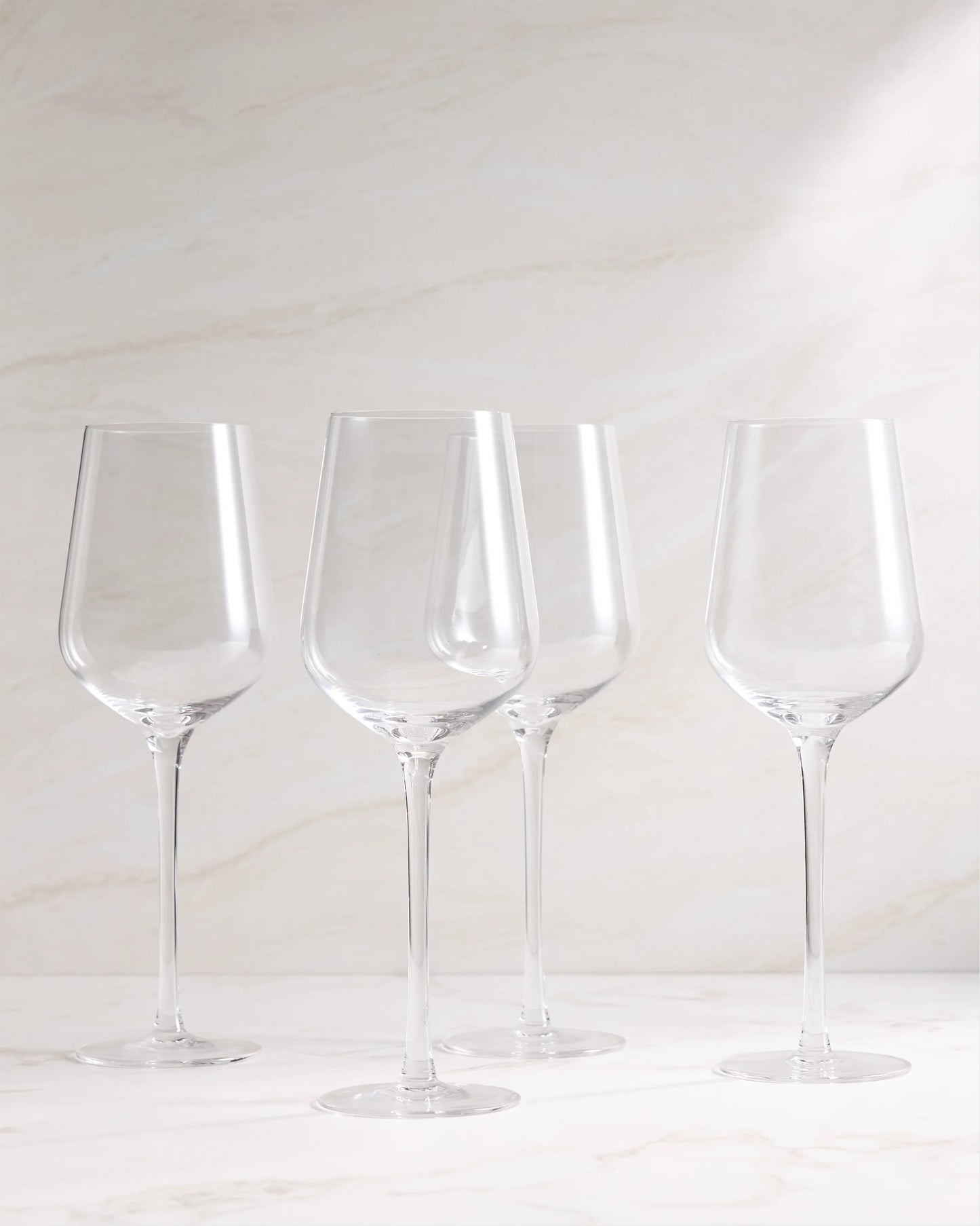 Mouth Blown White Wine Glass (Set of 4) - One Size / No Color