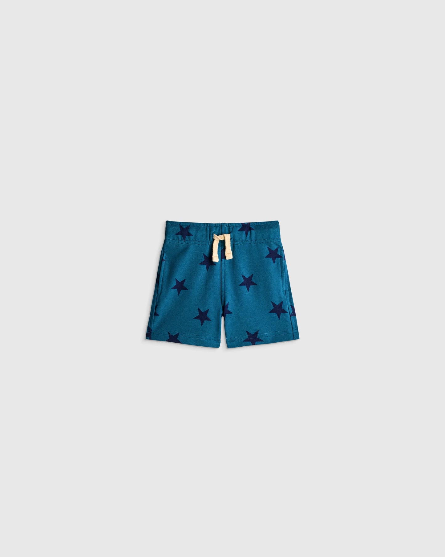 Organic Cotton French Terry Short - 3-6M / Heather Grey