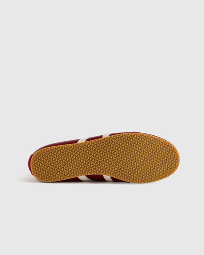 Italian Leather & Suede Low Profile Sneaker - 5 / Electric Blue