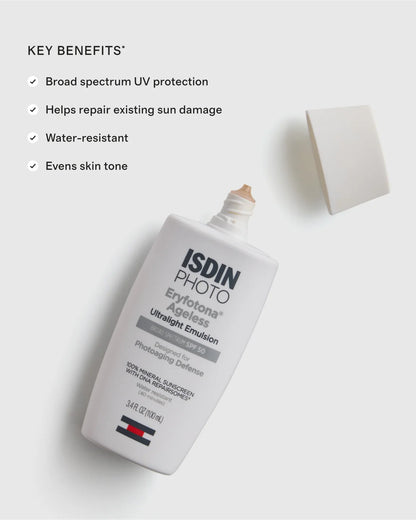Eryfotona Ageless Ultralight Tinted Mineral Sunscreen SPF 50 by ISDIN - One Size / No Color