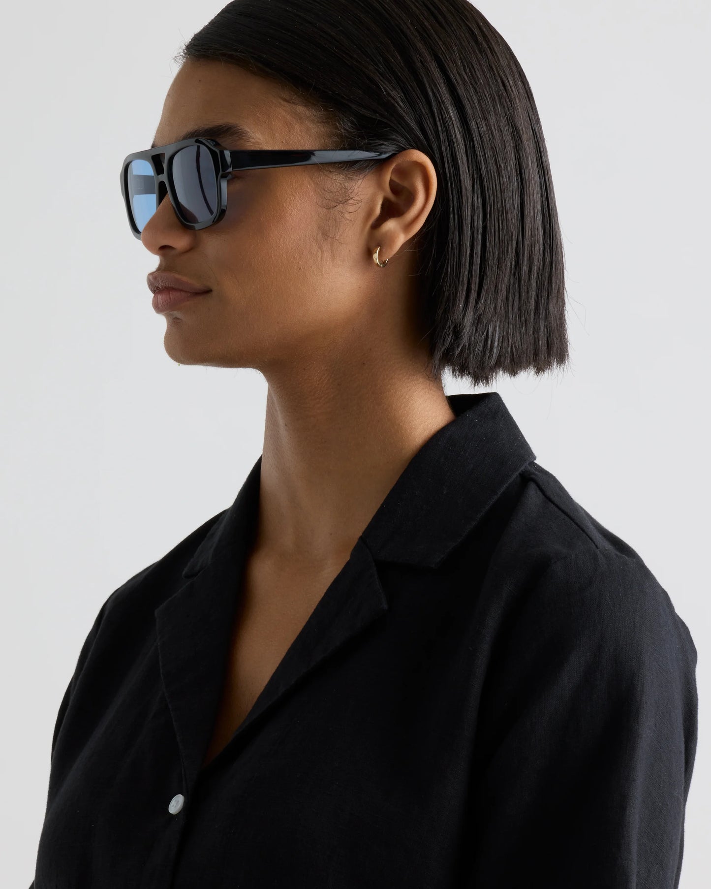 Berlin Polarized Acetate Sunglasses - Standard / Ginger Tortoise with Brown Gradient lens