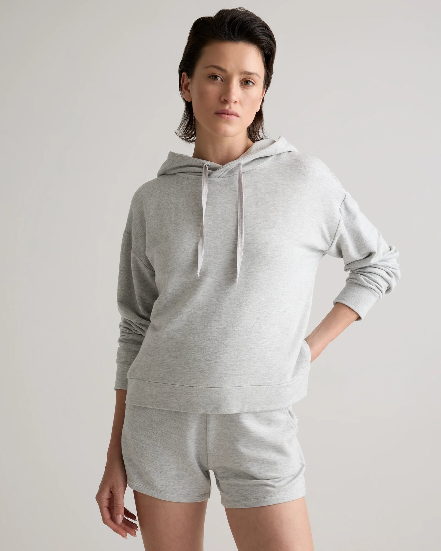 SuperSoft Fleece Pullover Hoodie - XS / Smoked Thyme Green