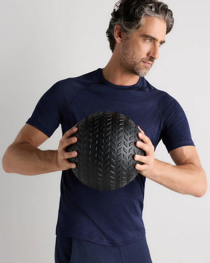 Mesh Performance Training Tee - S / Heather Grey