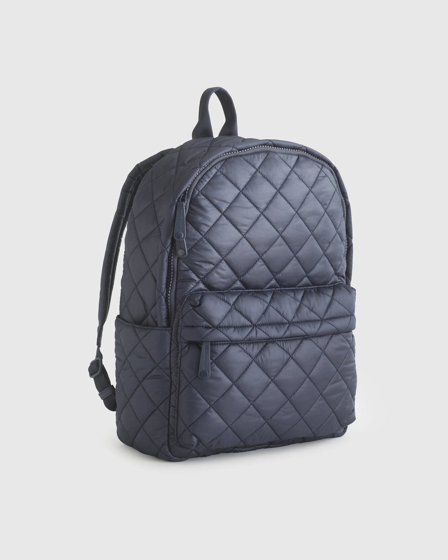 Transit Quilted Commuter Backpack - One Size / Taupe Brown