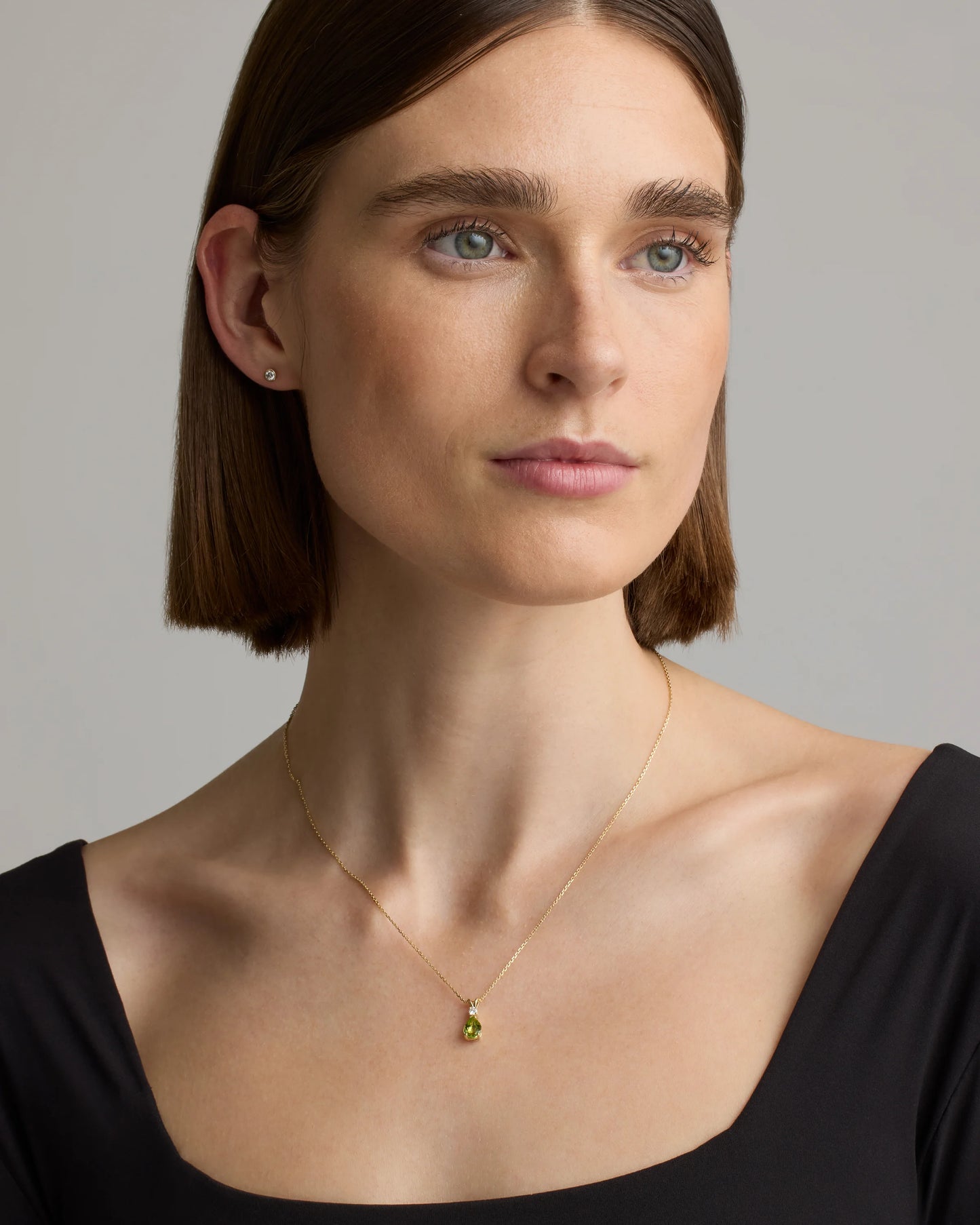 14K Gold Diamond & Semi-Precious Gemstone Drop Necklace - One Size / Yellow Gold