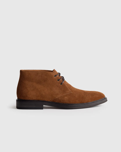 Heritage Suede Chukka Boot - 7 / Charcoal