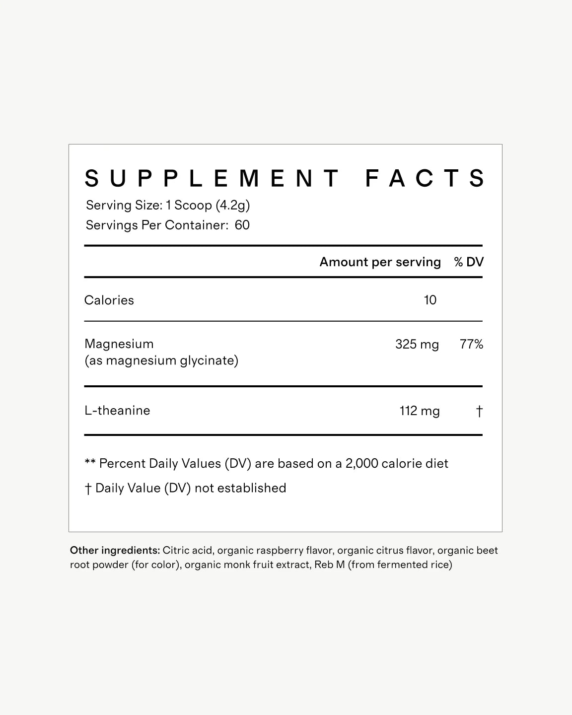 Magnesium Glycinate Plus - One Size / Yuzu