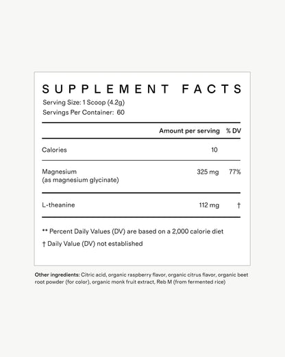 Magnesium Glycinate Plus - One Size / Yuzu