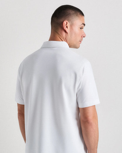 Performance Mesh Golf Polo - S / Navy