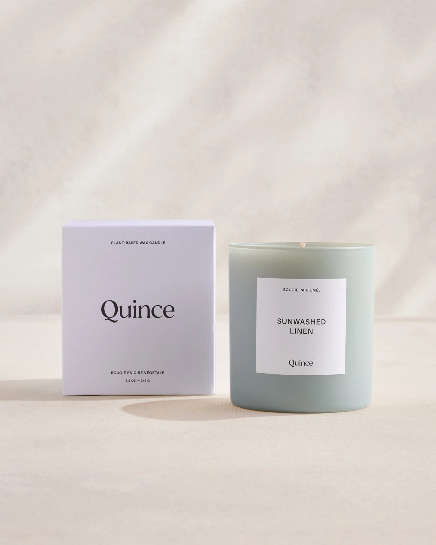 Sunwashed Linen Candle - One Size / No Color
