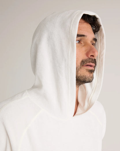 100% Organic Cotton Terry Towel Pullover Hoodie - S / Deep Navy