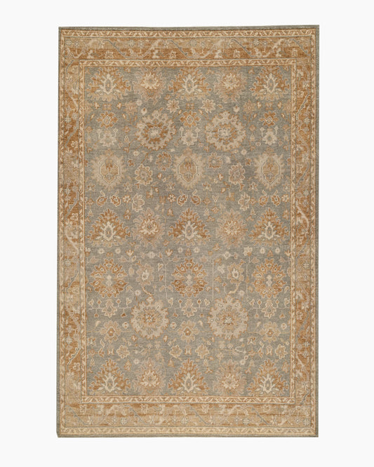 Grayson Hand-Knotted Wool Rug - 3' x 5' / Green