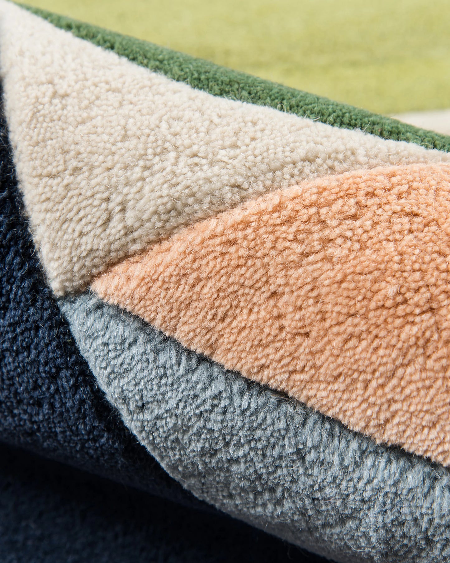 Bold Shapes Hand-Tufted Wool Rug - 3'6" x 5'6" / Multi
