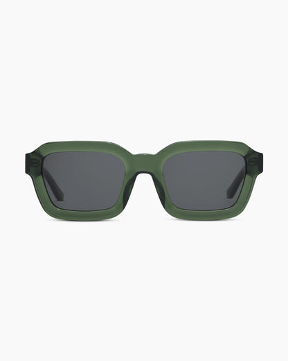 Ibiza Polarized Acetate Sunglasses - One Size / Amethyst Tortoise with Grey lens