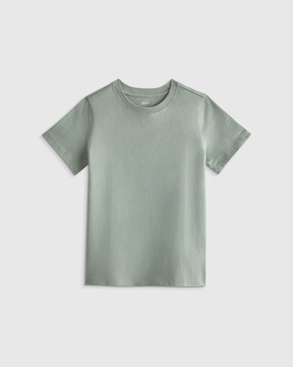 100% Organic Cotton Jersey Short Sleeve Tee - 6 / Dino Sketch