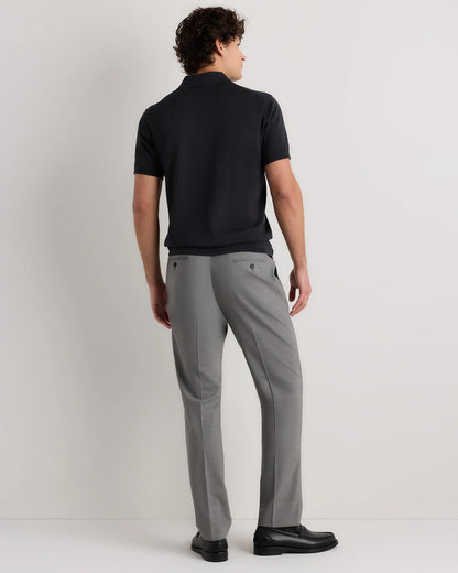 Stretch Wool Dress Pants - Straight - 30X30 / Black