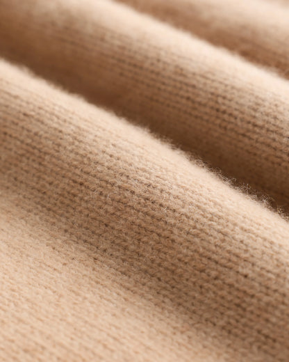 Luxe Baby Cashmere Crewneck Sweater - XS / Creamy Cortado
