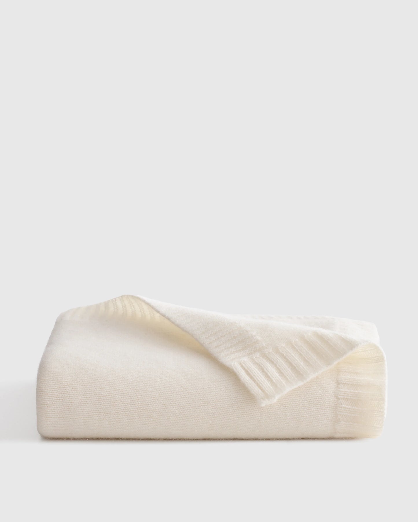 Mongolian Cashmere Luxe Knit Baby Blanket - One Size / True Navy