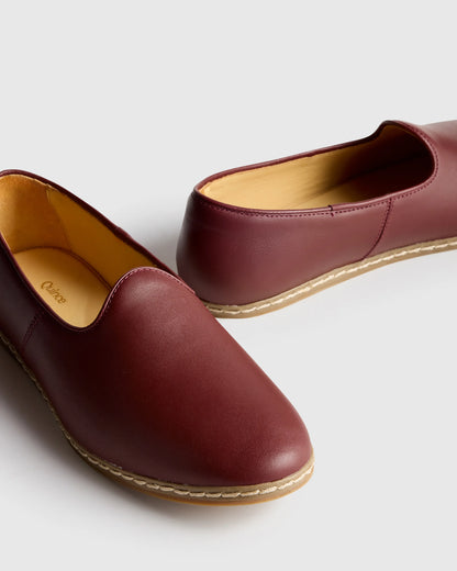 Crafted Leather Slip-On - 7 / Black