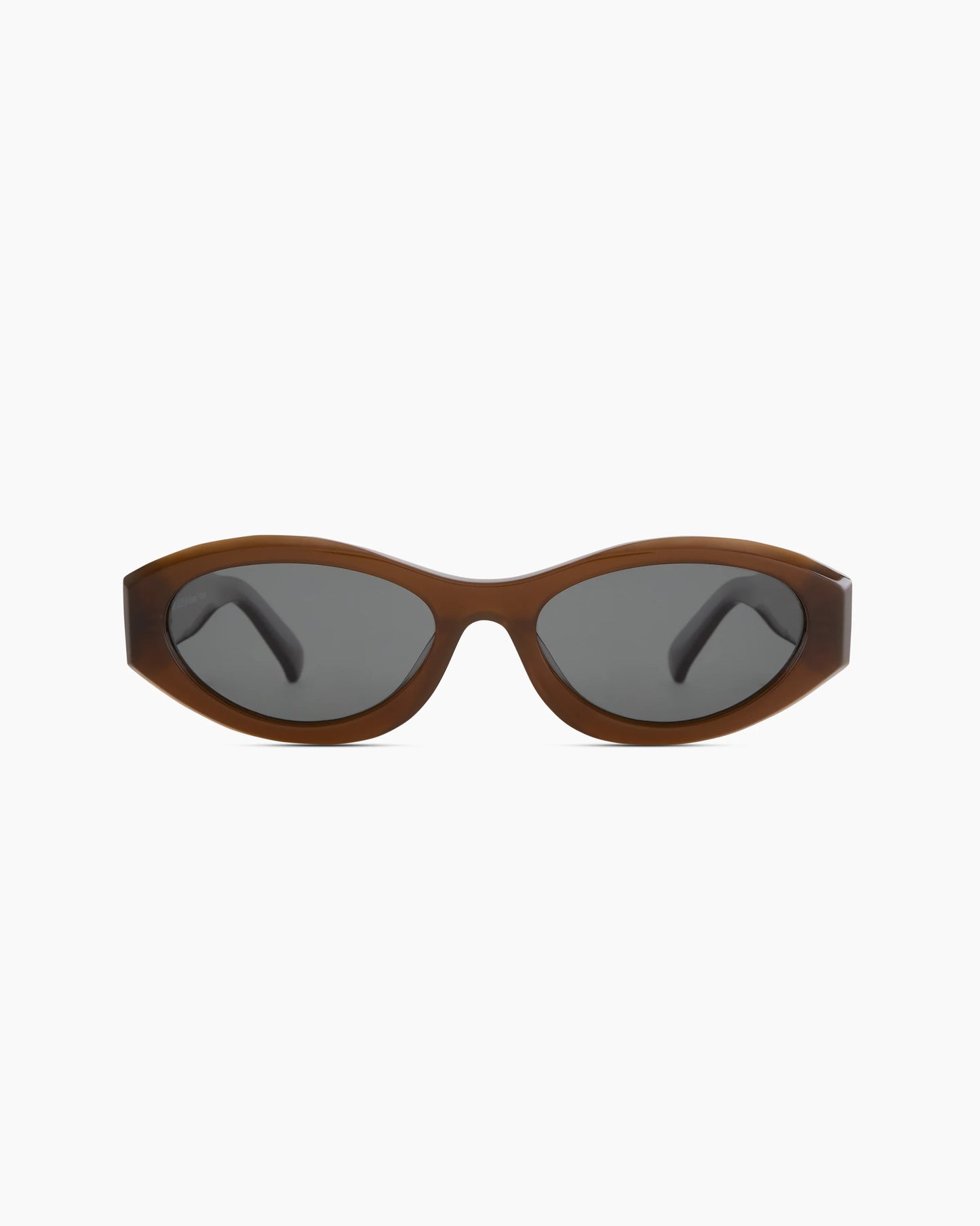 Milan Polarized Acetate Sunglasses - One Size / Black with Grey lens