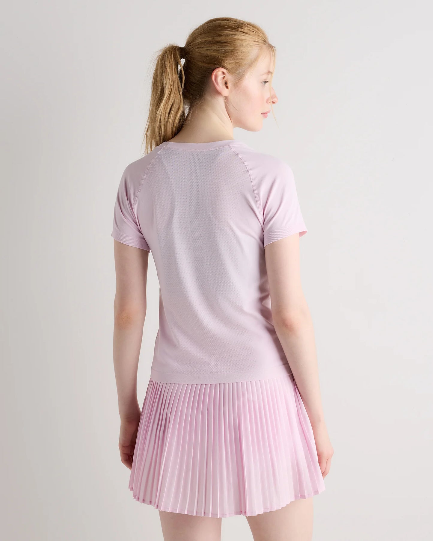 Seamless Waist-Length Tee - XS / Azul Blue