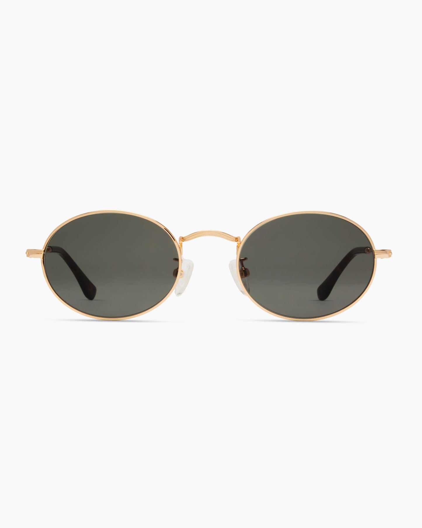 Venice Polarized Stainless Steel Sunglasses - Standard / Gold with Green lens