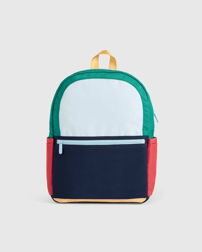 Recycled Double Pocket Backpack - One Size / Rainbow Clouds