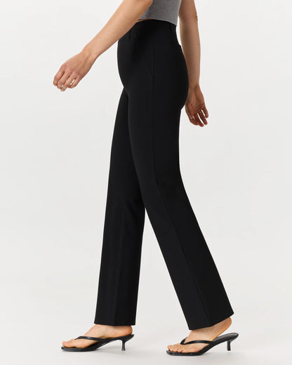 Ultra-Stretch Ponte Bootcut Pants - XS / Black