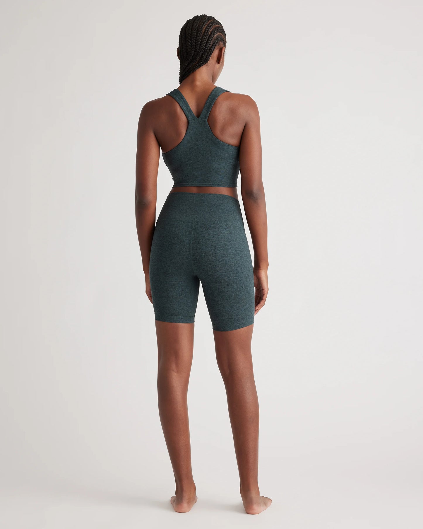 Ultra-Soft Bike Short - XS / Heather Espresso