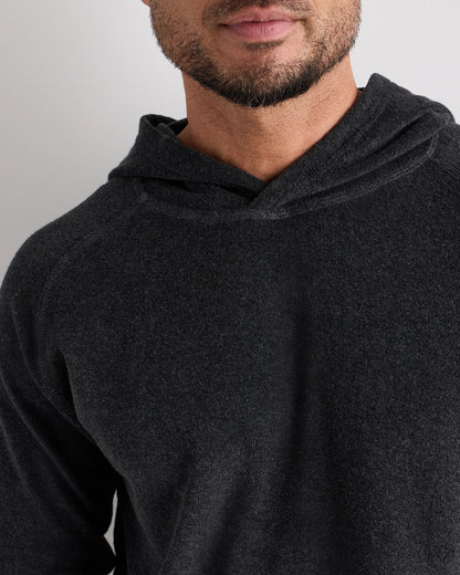 100% Organic Cotton Terry Towel Pullover Hoodie - S / Deep Navy