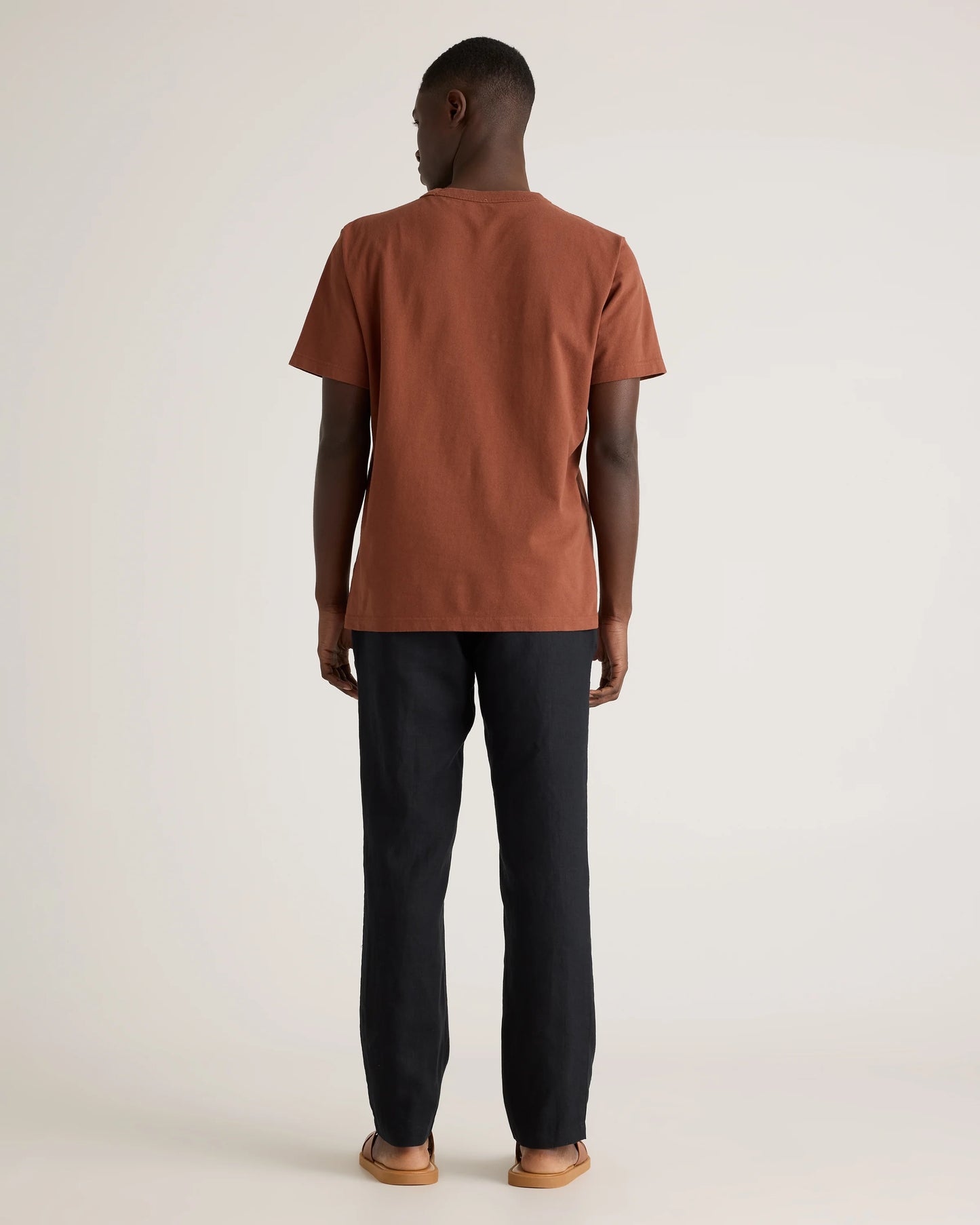 100% European Linen Pants - S / Bayberry Olive