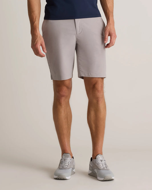 Organic Cotton Coolmax® Chino Shorts - 9" - 30 / Gravel
