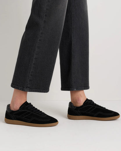 Italian Suede Gum Sole Sneaker - 5 / Birch
