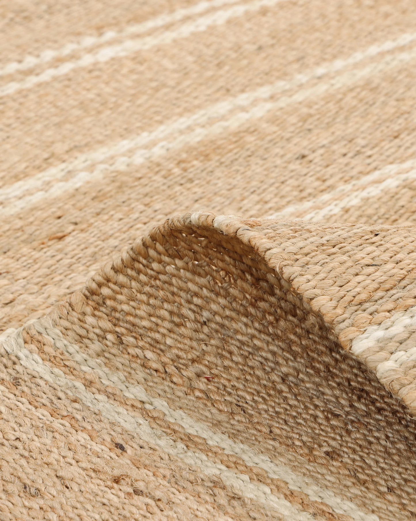 Rain Handwoven Jute Rug - 5' x 8' / Natural