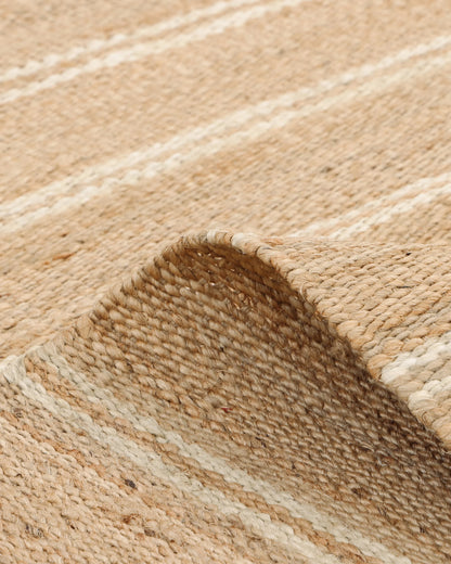 Rain Handwoven Jute Rug - 5' x 8' / Natural