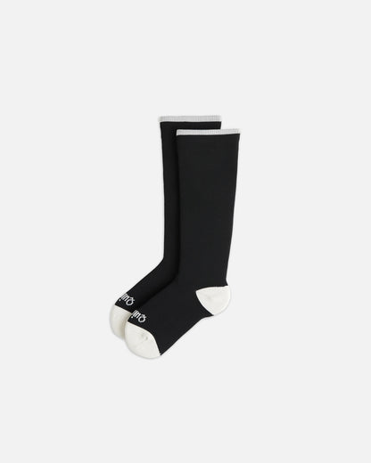 Recycled Maternity Compression Socks 3-Pack - L / White/Black/Grey
