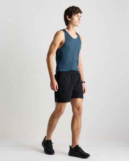 Classic Lined Run Shorts - 5" - S / Black