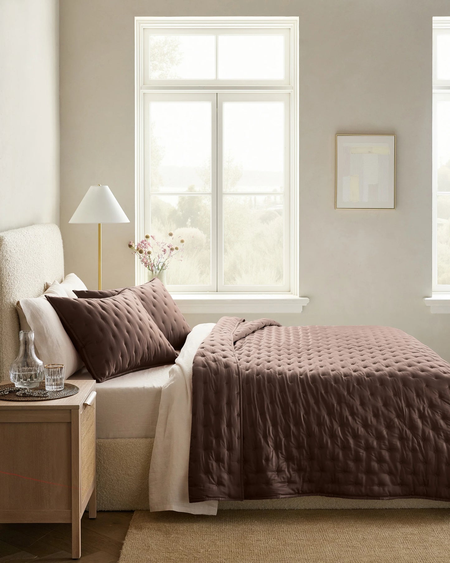 Bamboo Dream Quilt Set - Twin / Sage