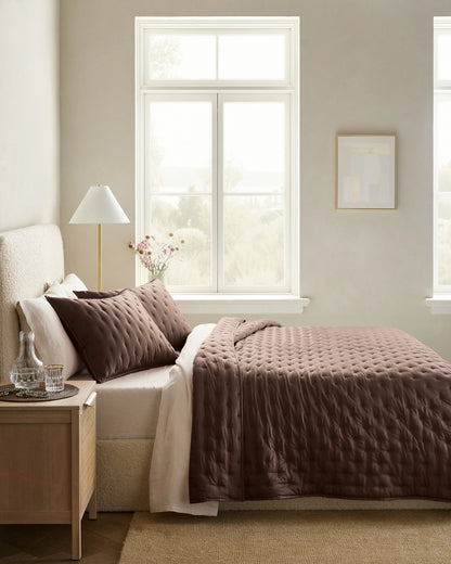 Bamboo Dream Quilt Set - Twin / Sage